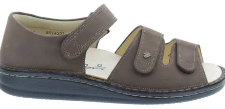Sandalen<Finn Comfort - Baltrum 596113 Bruin - Uitneembaar voetbed