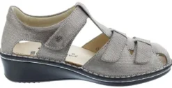Sandalen<Finn Comfort - Wijdte ca G 1/2 - Funen 2666 - Beige - Uitneembaar voetbed