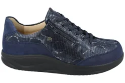 Veterschoenen<Finn Comfort Finncomfort - ca. Wijdte H - Otaru 2913 - Blauw - Uitneembaar voetbed
