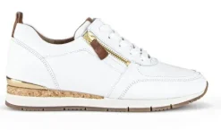 Veterschoenen<Gabor - Best Fit - 43 411 - Wit - Uitneembaar voetbed