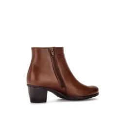 Korte Halfhoge Laarzen<Gabor - Best Fitting - 55.522.24 - Cognac - UItneembaar voetbed