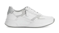 Veterschoenen<Gabor - ca H wijdte - 66.958 50 - Wit - Uitneembaar voetbed