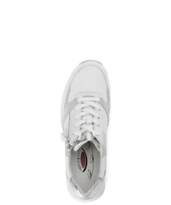 Veterschoenen<Gabor - ca H wijdte - 66.958 50 - Wit - Uitneembaar voetbed