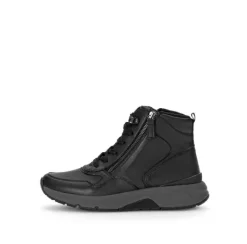Boots<Gabor - Rolling Soft - Wijdte G - 56.888.57 - Zwart - Uitneembaar voetbed