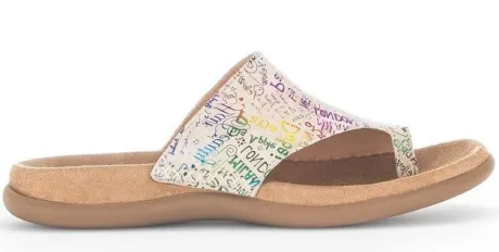 Slippers<Gabor - Wijdte F - 23 700 64 - Beige