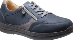 Veterschoenen<Ganter - Wijdte K l - 259848 - Blauw - Uitneembaar voetbed