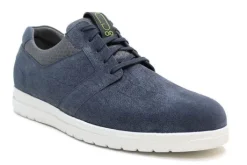 Veterschoenen<Gijs - M plus - 1503 8456 - Blauw - Uitneembaar voetbed