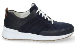 Veterschoenen<Gijs - Wijdte G - 2120 396 - Blauw - Uitneembaar voetbed