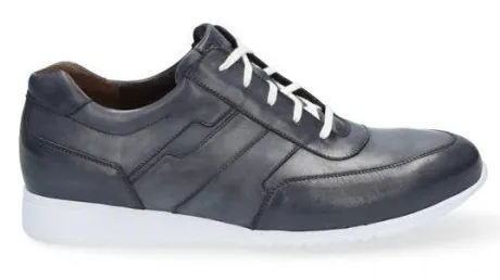 Veterschoenen<Gijs - Wijdte K - 2093 9667 - Grijs - Uitneembaar voetbed