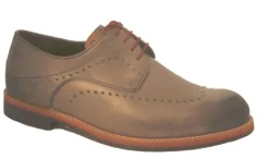 Veterschoenen<Gijs - Wijdte K - 2009 9907 - Grijs - Uitneembaar voetbef