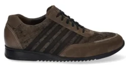 Veterschoenen<Gijs - Wijdte K - 2100 9908 - Taupe - Uitneembaar voetbed