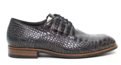 Veterschoenen<Gijs - Wijdte K - 2048 - Bruin - Uitneembaar voetbed