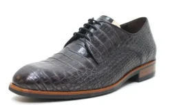 Veterschoenen<Gijs - Wijdte K - 2048 - Bruin - Uitneembaar voetbed