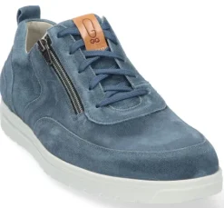 Veterschoenen<Gijs Go - Wijdte H - Jeans - 2079 0921 - Uitneembaar voetbed