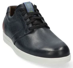Veterschoenen<Gijs Go - Wijdte K - 2054 9956 - Blauw - Uitneembaar voetbed