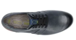 Veterschoenen<Gijs Go - Wijdte K - 2054 9956 - Blauw - Uitneembaar voetbed