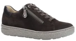 Veterschoenen<Hartjes Hartjea - Wijdte H - 162.1401 7736 - Bruin - Uitneembaar voetbed