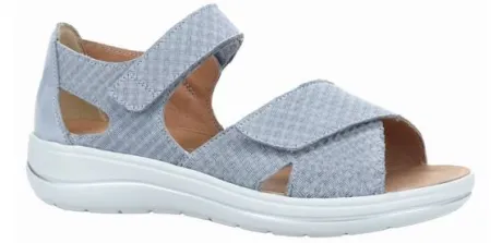 Sandalen<Hartjes - Wijdte G - 132 2101 43 43 - L.blauw - Uitneembaar voetbed