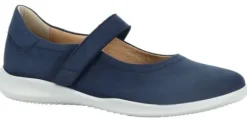 Bandschoenen<Hartjes - Wijdte G - Goa - 162 2102 - Blauw - Uitneembaar voetbed
