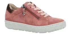 Veterschoenen<Hartjes - Wijdte H - 162 1417 - rose - Uitneembaar voetbed