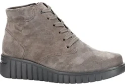 Boots<Hartjes - Wijdte H - 172 2202 - Taupe - Uitneembaar voetbed