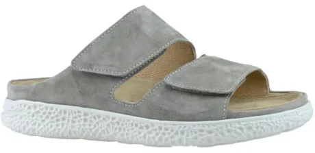 Slippers<Hartjes - Wijdte H - 122 1221 - Taupe - Uitneembaar voetbed