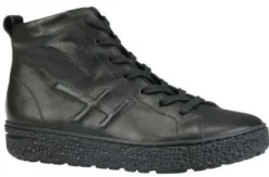 Boots<Hartjes - Wijdte H - 172.1423 01 - Zwart - Uitneembaar voetbed