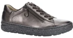 Veterschoenen<Hartjes - Wijdte H - 1402/10 - Brons - Uitneembaar voetbed