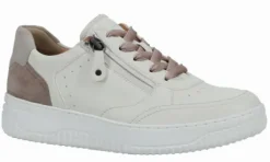 Veterschoenen<Hartjes - Wijdte H - Boogie 162.1952 - Wit - Uitneembaar voetbed