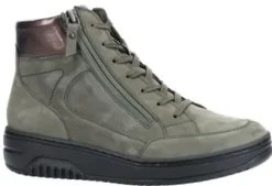 Boots<Hartjes - Wijdte K - 1707 - Groen - Uitneembaar voetbed