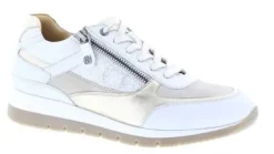 Veterschoenen<Helioform - Wijdte H - 281 003 0359 - Wit Uitneembaar Voetbed