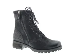 Boots<Helioform - Wijdte H - 658.024 0404 - Zwart - Uitneembaar voetbed