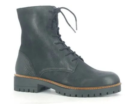 Boots<Helioform - Wijdte K - 675 001 - Zwart - Uitneembaar voetbed