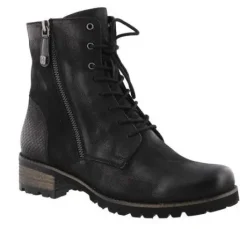 Boots<Helioform - Wijdte K - 659.011 - Zwart - Uitneembaar voetbed