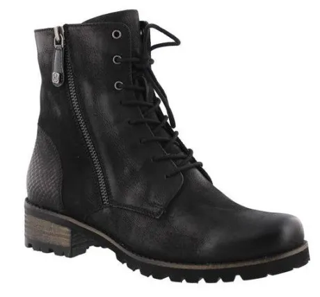 Boots<Helioform - Wijdte K - 659.011 - Zwart - Uitneembaar voetbed