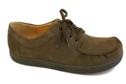 Veterschoenen<Jacoform - 333 bruin - 6 - tenen schoen Natuurleest