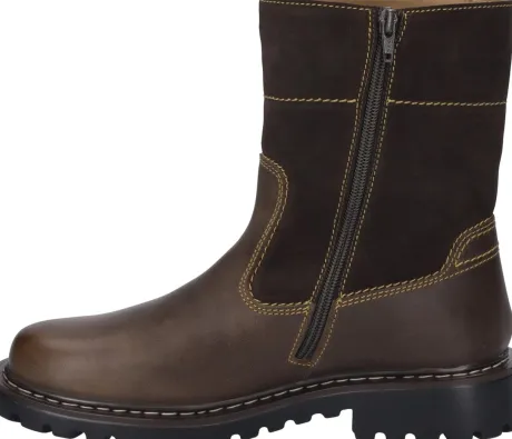 Laarzen<Josef Seibel - Wijdte G - Chance - Bruin - Uitneembaar voetbed