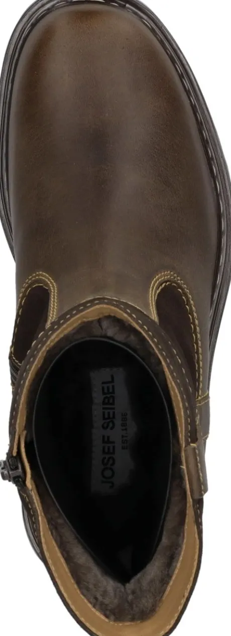 Laarzen<Josef Seibel - Wijdte G - Chance - Bruin - Uitneembaar voetbed