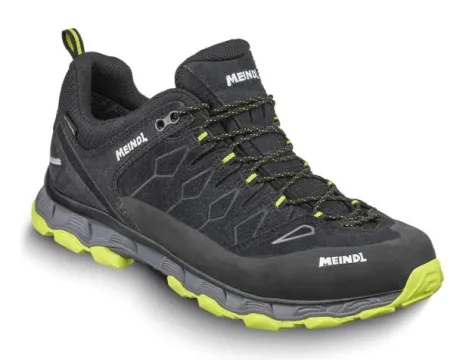 Veterschoenen<Meindl Lite Trail GTX - 3966 01 - Zwart - Uitneembaar voetbed