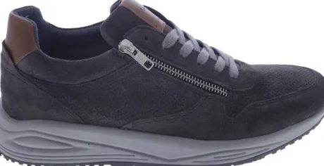 Veterschoenen<livingstone - Wijdte E - 1214609410 - Grijs - Uitneembaar voetbed