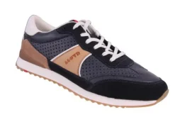 Veterschoenen<Lloyd - Wijdte F - 12.401 18 - Blauw - Uitneembaar voetbed