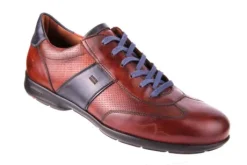 Veterschoenen<Lloyd - Wijdte F - Akin 14064 13 - Cognac - Uitneembaar voetbed