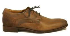 Veterschoenen<Lloyd - Wijdte F - Mardijk - 28779 - Cognac - Uitneembaar voetbed