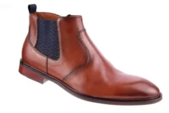 Laarzen<Lloyd - Wijdte F - Matteo - 23.677 04 - Cognac - Uitneembaar voetbed