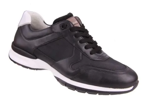 Veterschoenen<Lloyd - Wijdte K - Kodex - Zwart - Uitneembaar voetbed.