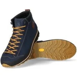 Wandelschoenen|Boots<Lomer - Bio Naturale Mid MTX - 50085 A08 - Blauw - Uitneembaar voetbed