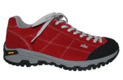 Wandelschoenen|Veterschoenen<Lomer - Maipos - Rood - Uitneembaar voetbed