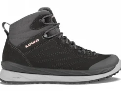 Wandelschoenen|Boots<Lowa - Malta GTX Mid - w's LM320511 - Grijs - Uitneembaar voetbed