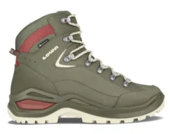 Boots<Lowa - Renegade Evo Mid - 9629 - Groen - Uitneembaar voetbed