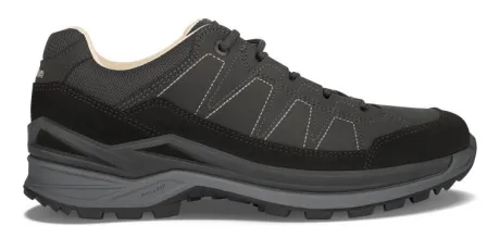 Wandelschoenen|Veterschoenen<Lowa - Toro Evo LL - Zwart - Uitneembaar voetbed